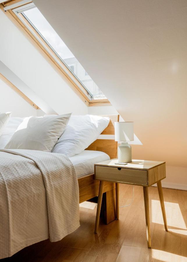 Bright And Spacious Penthouse W/ Terrace & Parking Boedapest Buitenkant foto